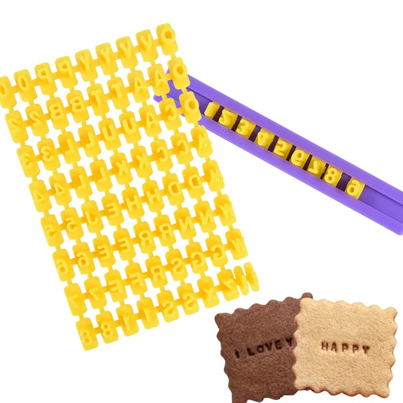 Soap Making Kit For Beginners - 72 teile/satz Alphabet Anzahl Symbole Brief