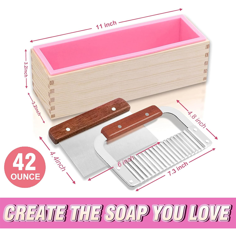 Rechteckiges, handgefertigtes  – Soap Making Kit For Beginners Bewertung und Preis