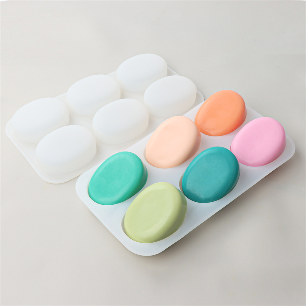 6 Löcher runde ovale Silikon-S – Soap Making Kit For Beginners Bewertung und Preis