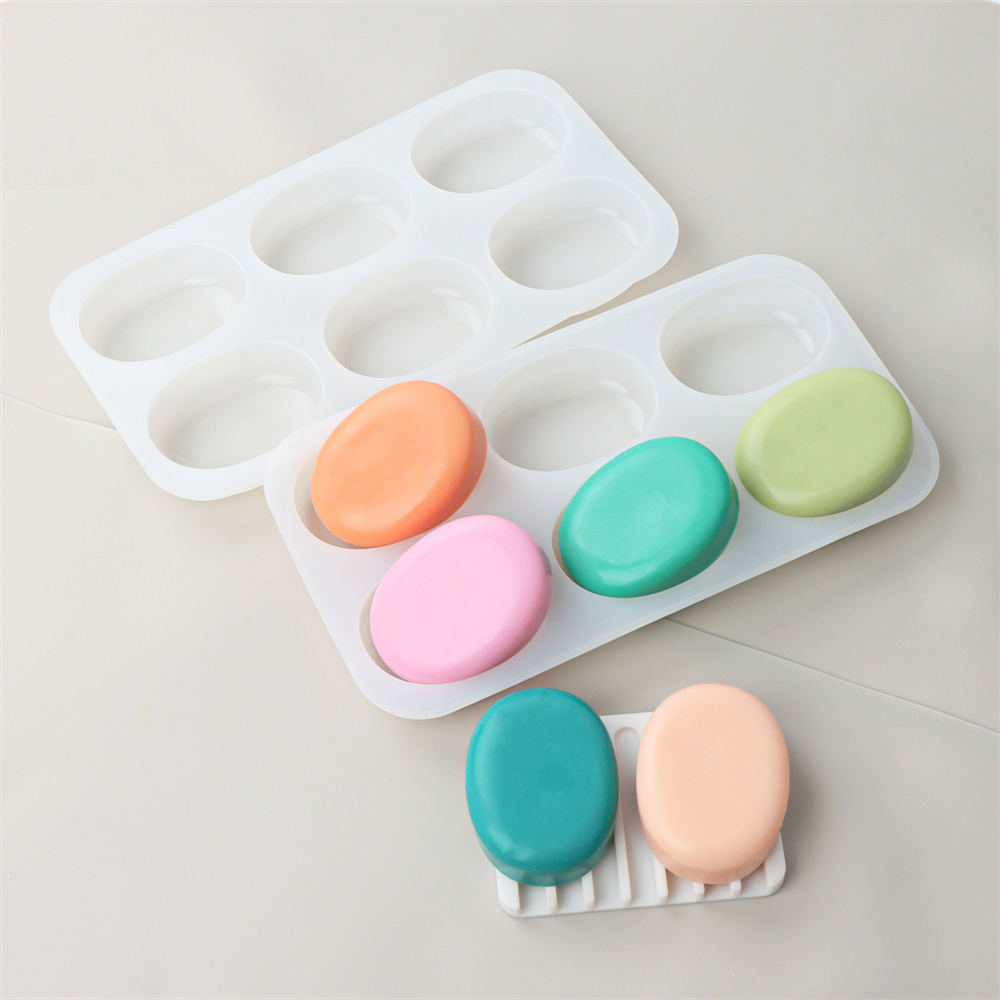 6 Löcher runde ovale Silikon-S – Soap Making Kit For Beginners Bewertung und Preis
