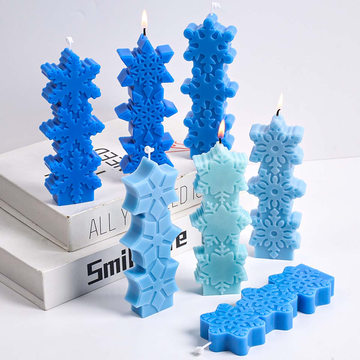 Weihnachten Schneeflocke Kerze – Soap Making Gifts Bewertung und Preis