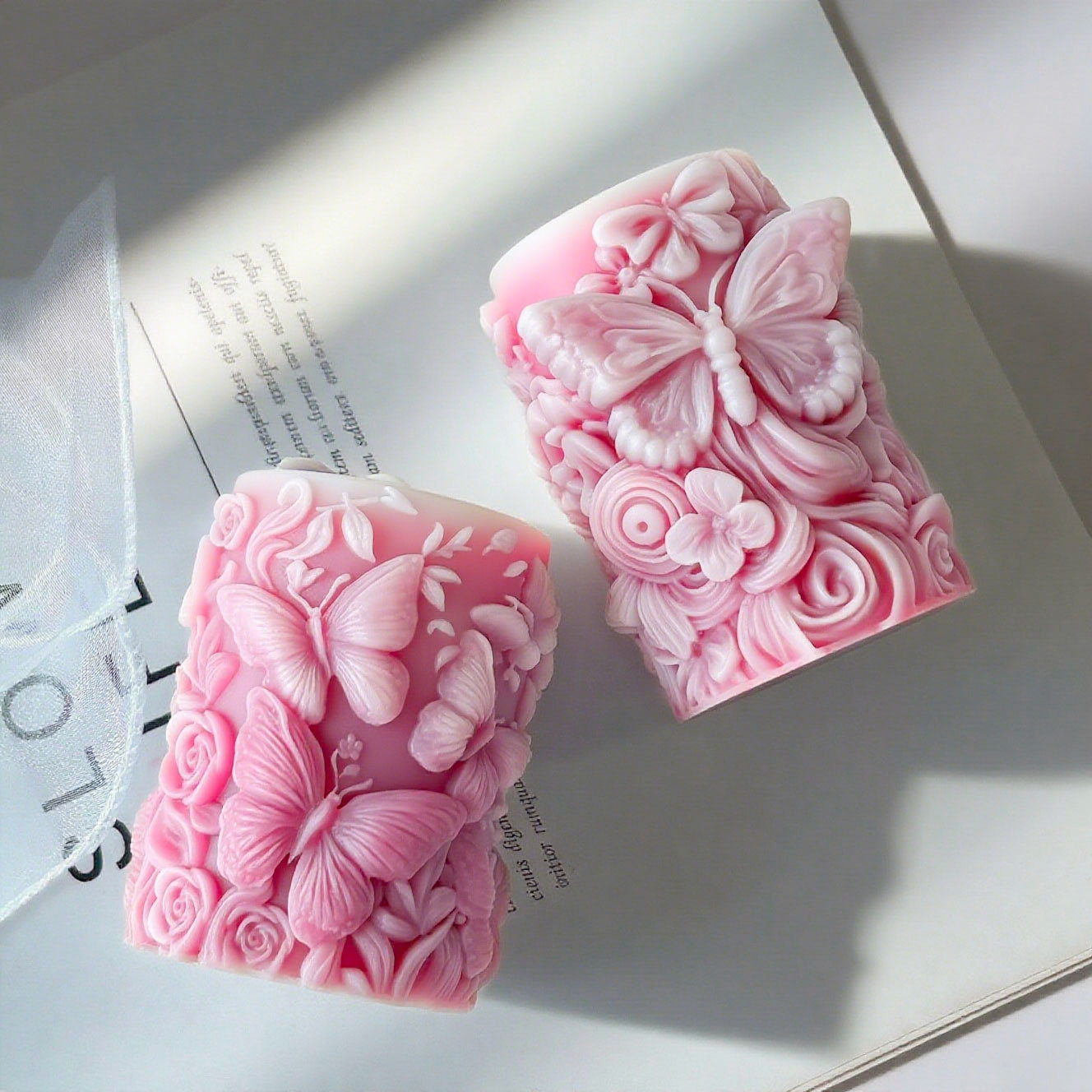 3D Schmetterling Blumen Relief – Soap Making Instructions Bewertung und Preis