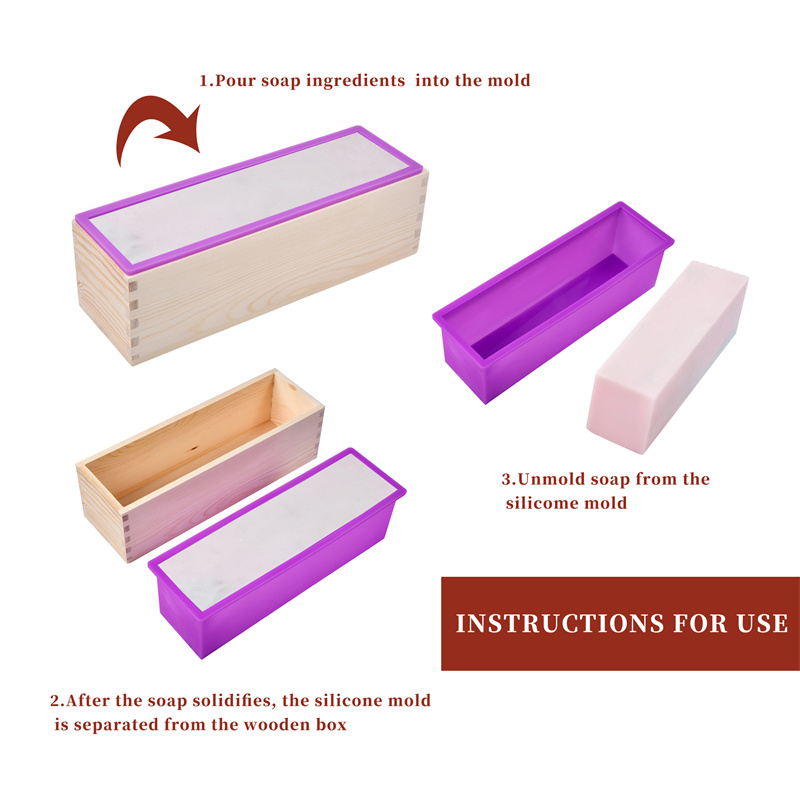 Rechteckige Silikon-Seifenform – Soap Making Kit For Beginners Bewertung und Preis